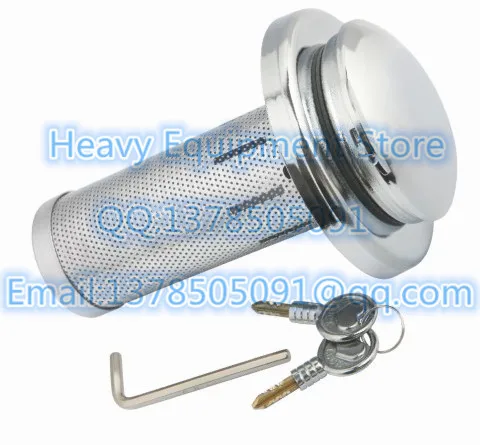 

High Quality Anti-Theft Fuel Diesel Cap Lock With 2 Keys For Komatsu Fit PC200/300/400/800/1000