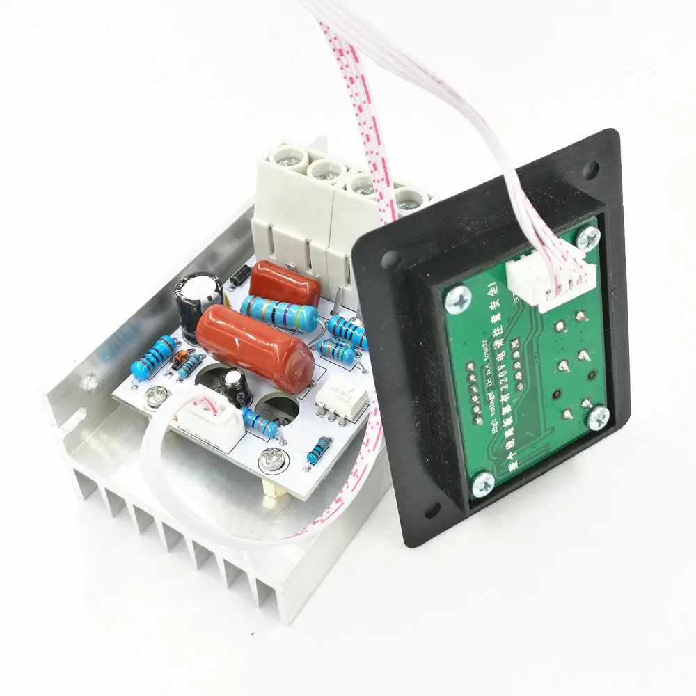 Цифровой регулятор напряжения 10 220 в перем. Тока В В|controller speed|voltage regulator 10000wdigital speed