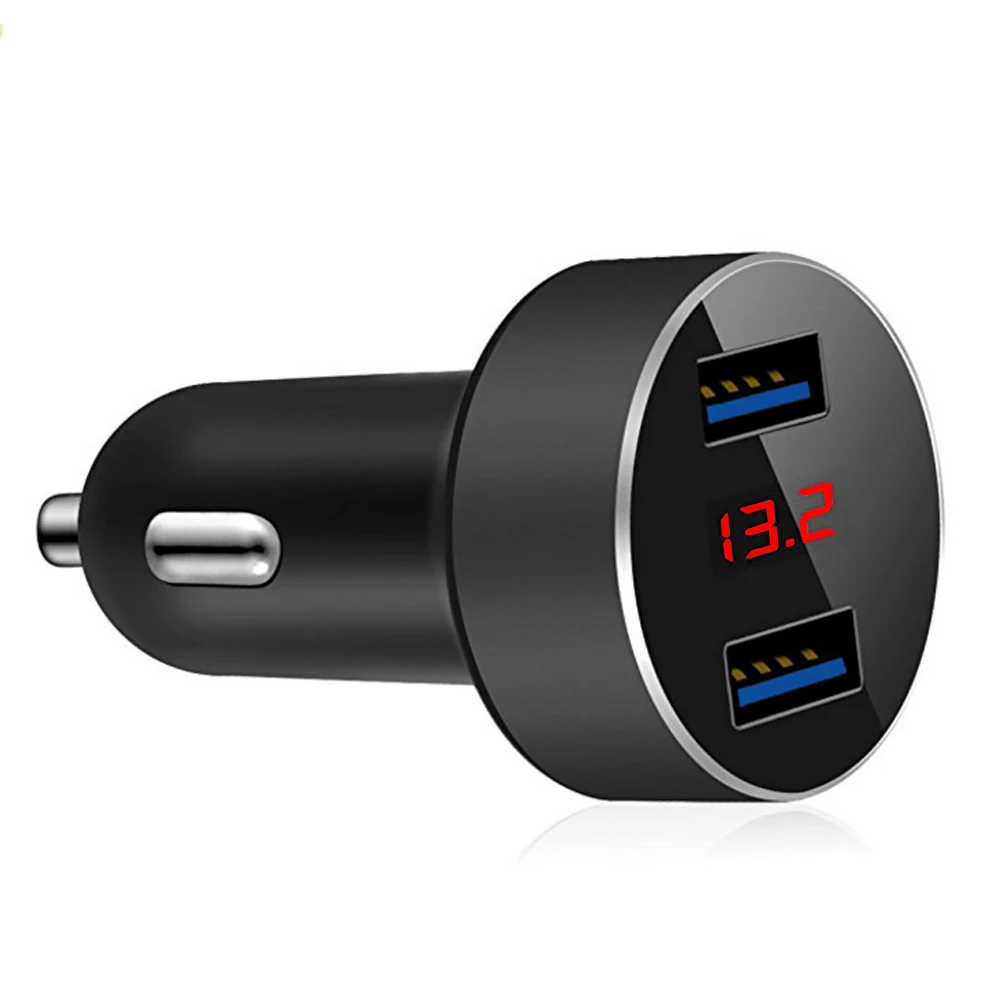 1 шт. мини Dual USB Автомобильное зарядное устройство Универсальный прикуриватель 2