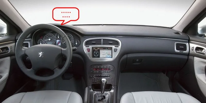 Liislee для peugeot 607 806 807 Eurovans-Автомобильный HUD Дисплей-безопасное вождение экран проектор Refkecting лобовое стекло