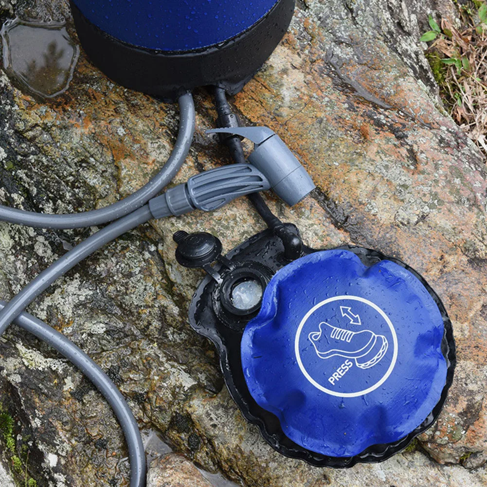 Складной ПВХ мытье автомобиля ванна воды мешок набор душ давление большой