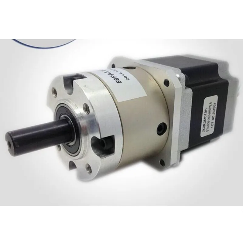 

Шаговый двигатель коробки передач NEMA23 76 мм 57HS76-3004PG65, редуктор 65:1
