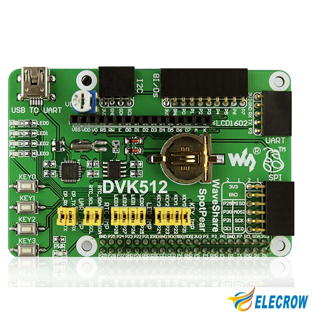 Elecrow Raspberry Pi 3 Модель B DVK512 GPIO Расширения Развития доска Комплект для 2 Расширение