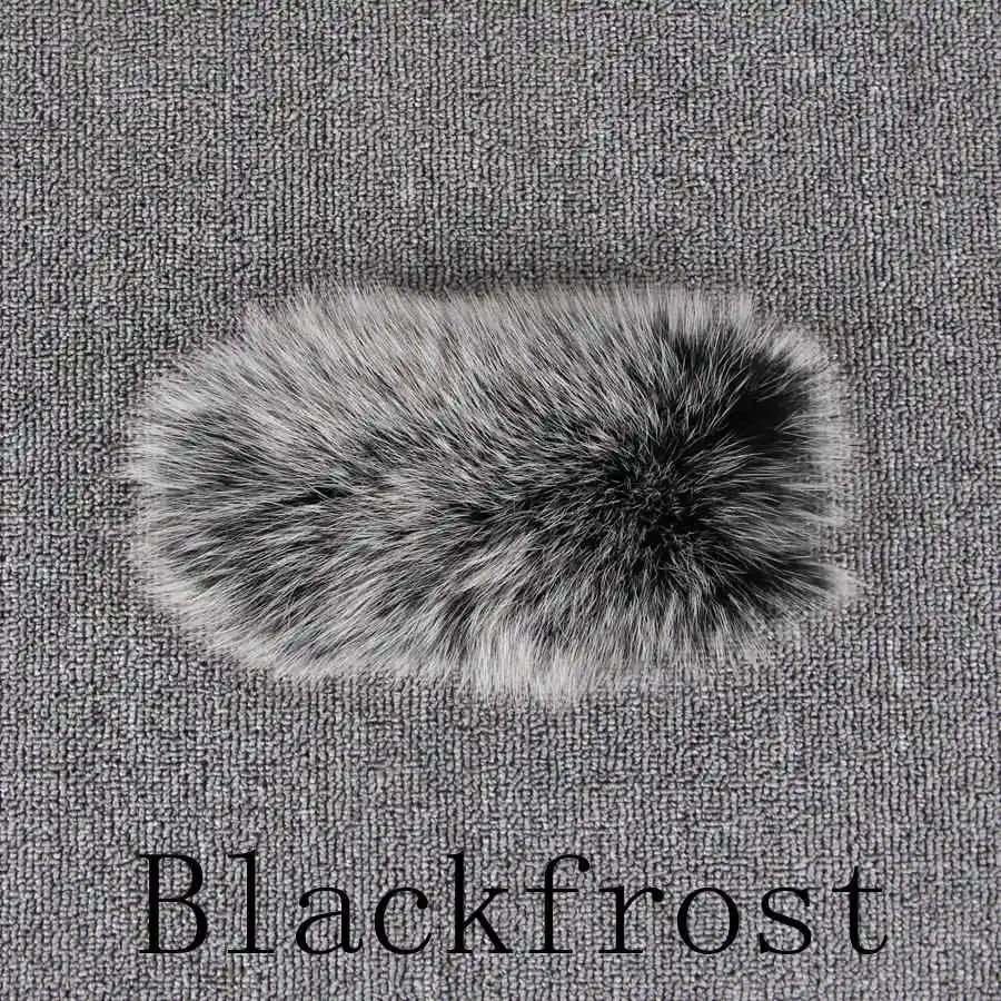 blackfrost Розовая java QC8081 новая модель женская шуба из натурального Лисьего меха с длинными рукавами зимняя модная меховая одежда высокого качества - Цвет: blackfrost