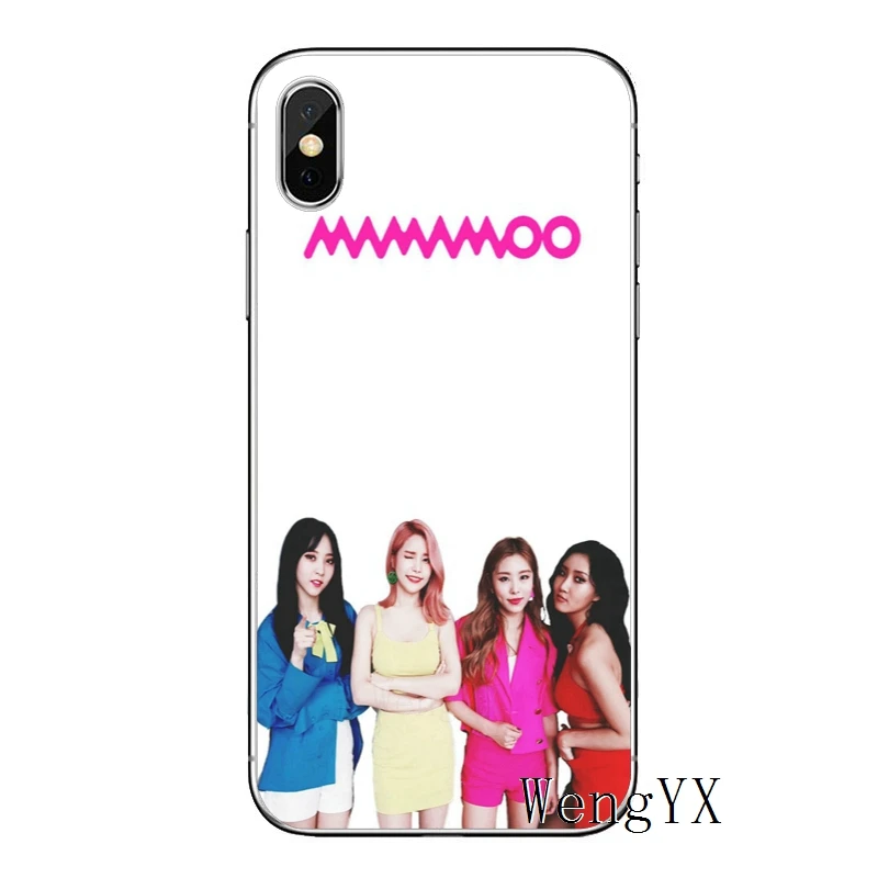 Mamamoo KPOP для девочек samsung Galaxy S10 S9 S8 S7 S6 edge Plus Lite S5 S4 Note 9 8 5 Чехол Мягкий чехол для телефона