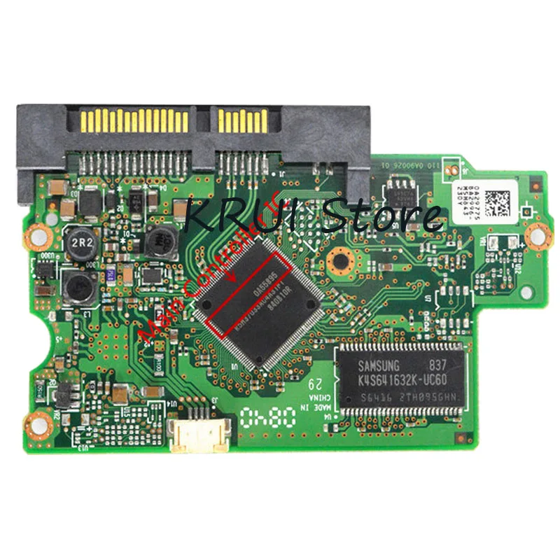 HDD PCB Номер: 110 0A90026 01/микросхема основного контроллера: 0A55895/наклейки: 0A29778 0A29775