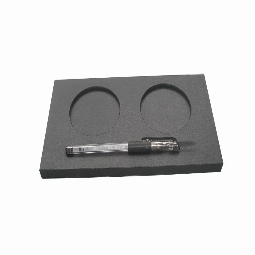 Подставка под чашки для конференций с 2 слотами и держателем ручек|table call|table gemstable