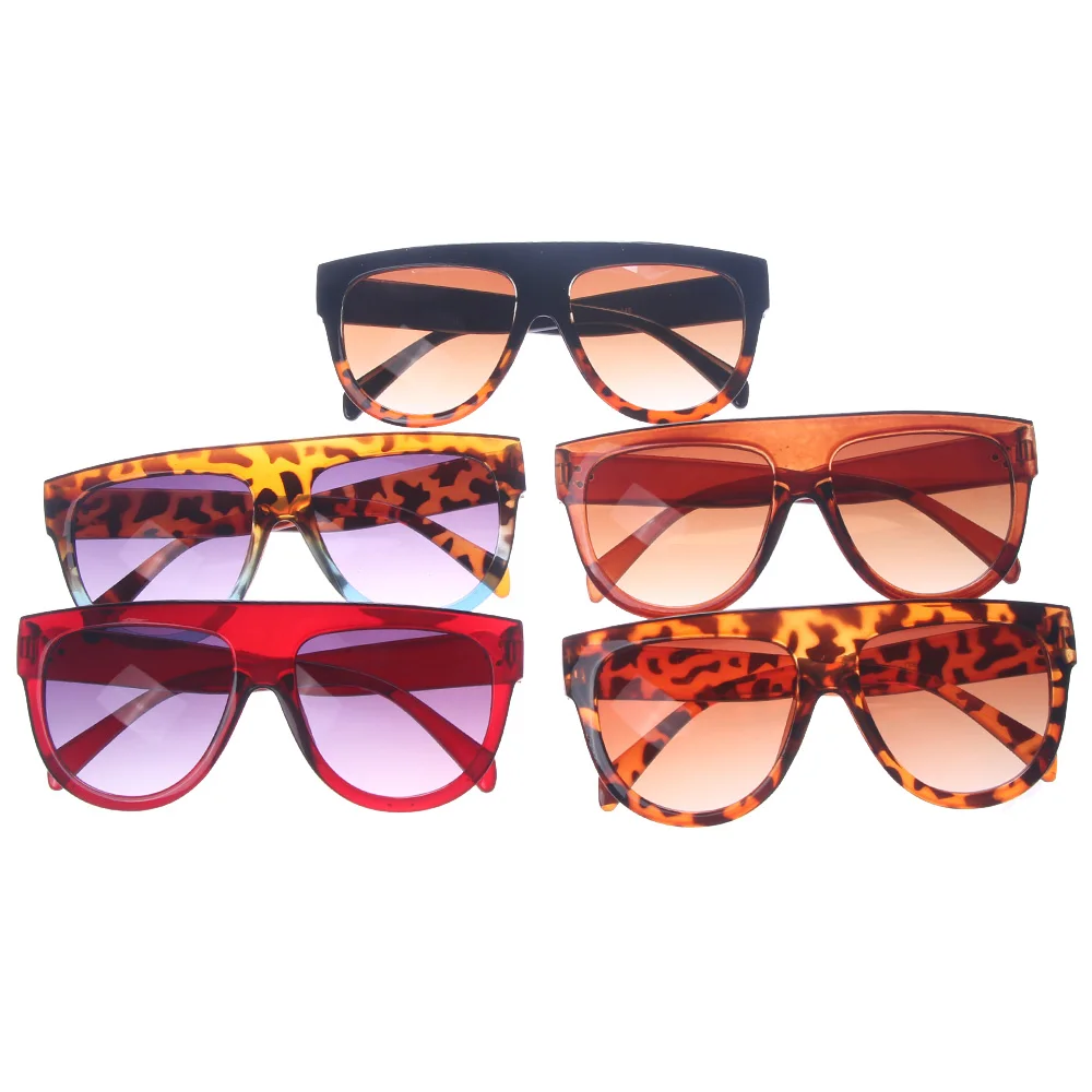 Очки солнцезащитные в стиле ретро для мужчин и женщин модные большие солнечные