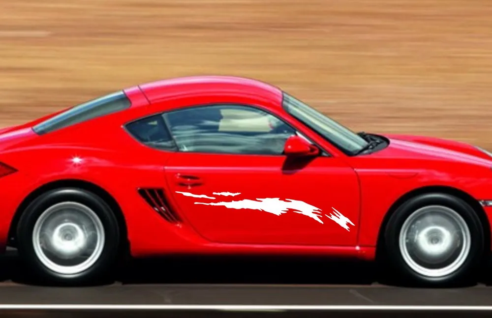 Автомобильные наклейки случайный спорт 47 ''для Cayman виниловые боковые дверные