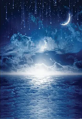 

5x7ft ночной вид фотографии фон для детской фотосъемки в студии фоновый реквизит фон