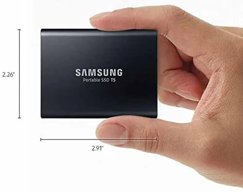 SAMSUNG T5 портативный SSD 2 ТБ внешний твердотельный накопитель USB3.1 для настольного ноутбука ПК жесткий диск SSD HDD