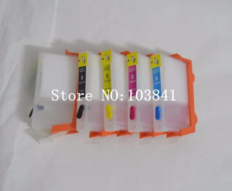 5 шт./лот PGI CLI 8 перезаправляемый картридж с чип для Canon PIXMA IP3300 IP4200 IP4300 IP4500 IP5300 IX4000