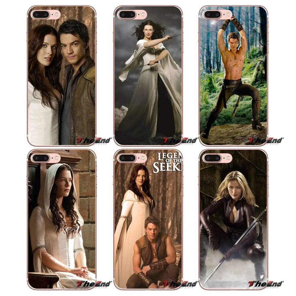 Кожаный чехол Legend of the Seeker для Samsung Galaxy S2 S3 S4 S5 MINI S6 S7 edge S8 S9 Plus Note 2 3 4 5 8 Coque