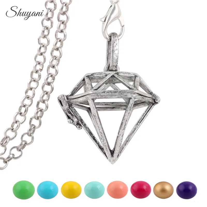 10 шт Ретро посеребренный шар гармония Ангел бола звонящий кулон для беременных