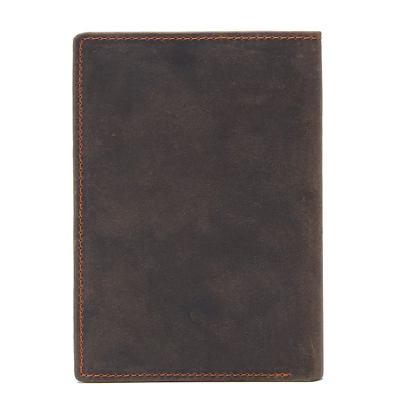 Чехол для паспорта из натуральной кожи с блокировкой RFID чехол кошелек