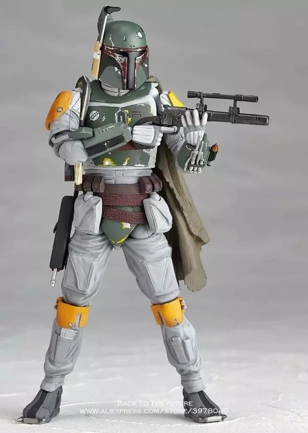 Disney Star Wars Revo 005 Боба Фетт 16 см мини кукла экшн-фигурка коллекция украшений аниме