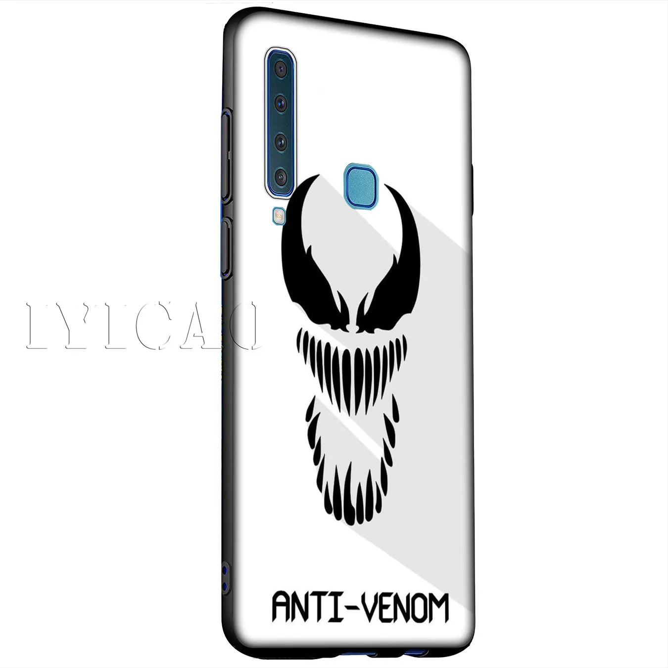 IYICAO Venom Marvel злодей Мягкий силиконовый чехол для samsung Galaxy A6 плюс A9 A8 A7 2018 A3 A5 2016 2017