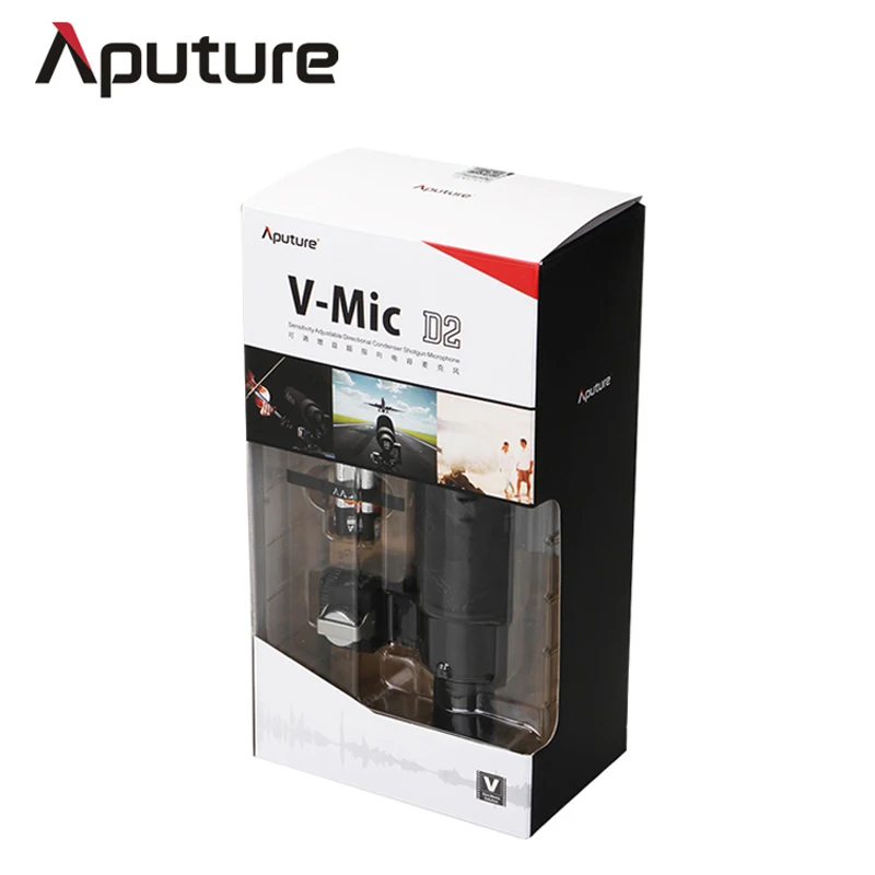 Aputure V-MIC D2 Регулируемая чувствительность Направленного Конденсаторный Микрофон