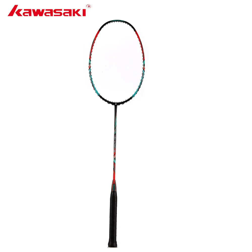 Kawasaki Badminton 3U High Rigidity Carbon Fiber Tension 666 Ad Badminton Racket High Tension G5 Tennis Racket With Free Gift