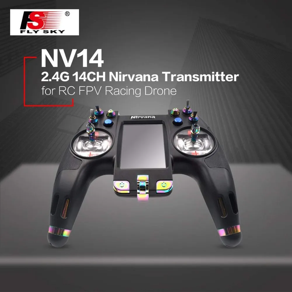 Flysky NV14 FS RC передатчик пульт дистанционного управления 2 4G 14CH сенсорный экран с X8B