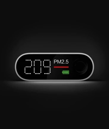 Оригинальный детектор воздуха youpin mijia Zhimi PM2.5 Портативный OLED экран Мониторинг
