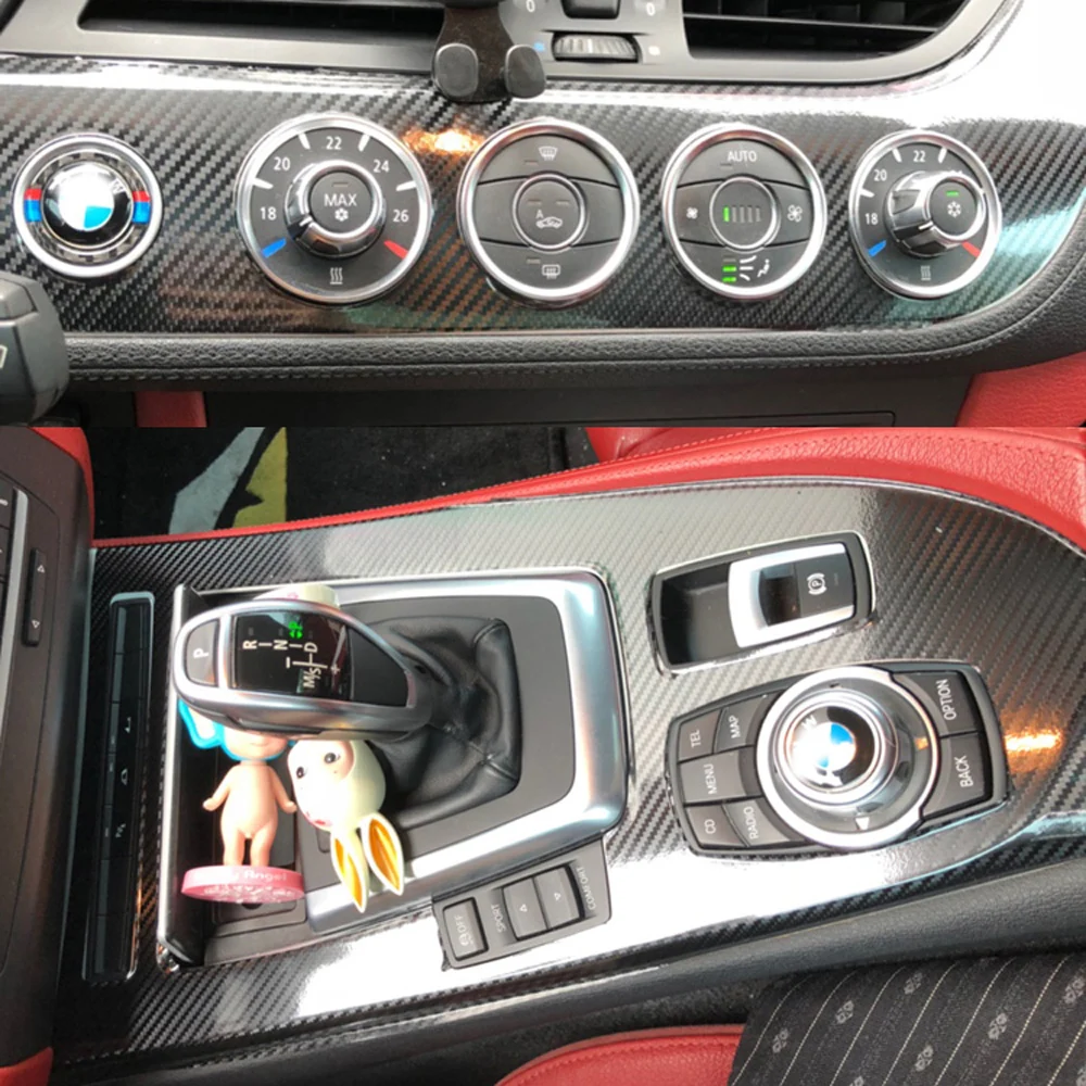 Для BMW Z4 E89 2009 2016 интерьерная Центральная панель управления дверная ручка 3D/5D