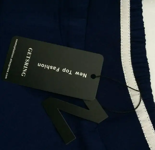 GETSRING женские брюки с широкими штанинами шифоновые свободного кроя уникальной