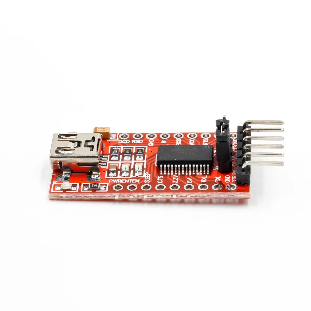 FT232RL FTDI USB 3,3 V 5,5 V к ttl Последовательный модуль адаптера для Arduino Mini port