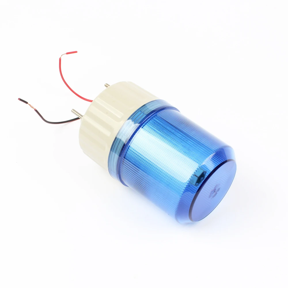 LTE-1081J AC 220v 110v DC 12V 24V светодиодный Вращающиеся промышленные Предупреждение светильник звуковой сигнал красный цвет желтый, синий; размеры 34–43 зеленый S-80 индикатор светильник
