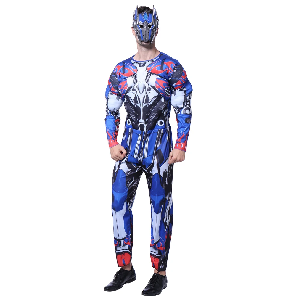 Костюм Взрослый Мальчик Косплей Хорнет Оптимус Прайм Железный Человек Маска