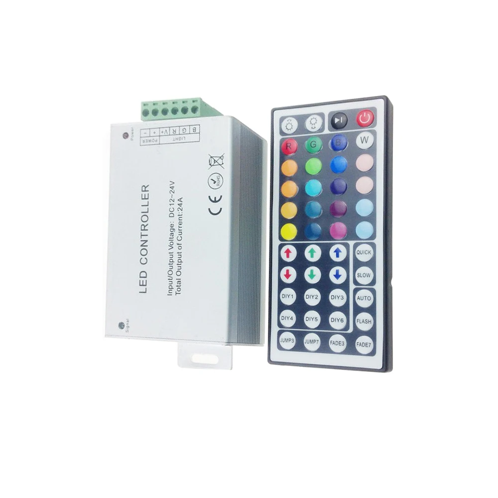 Пульт дистанционного управления RGB 44 клавиши для 5050 3528 SMD светодиодная Светильник