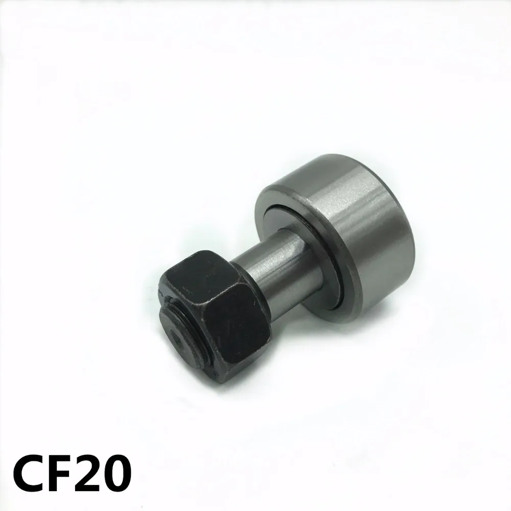 1pcs CF20 KR52 KRV52 Cam Follower Bolt-type Needle Roller Bearing M20x1.5 mm Wheel And Pin Bearing
