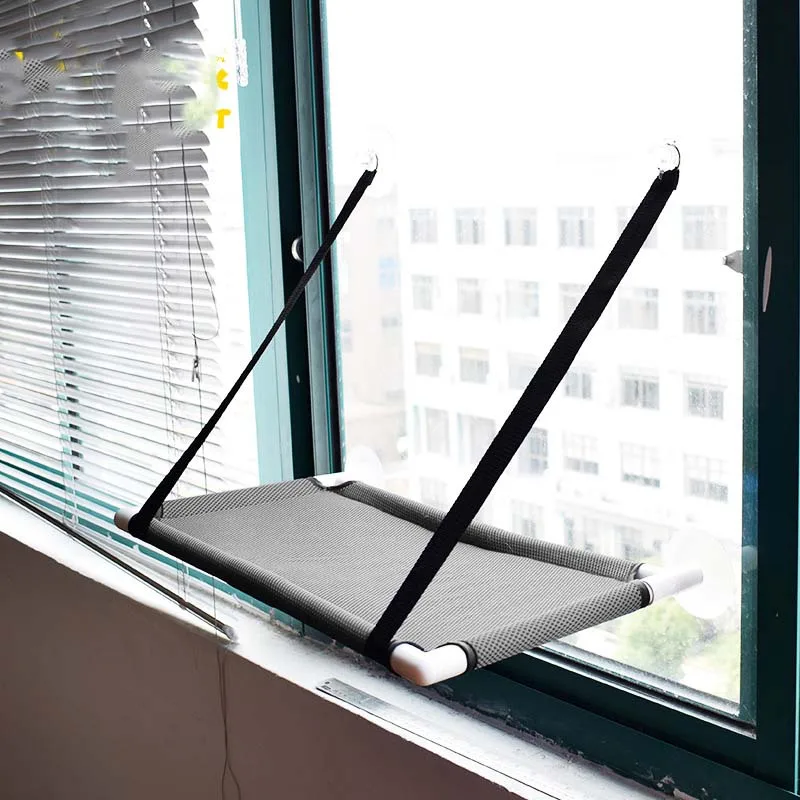 Съемные милые подвесные кровати для домашних животных, выдерживающие вес до 10 кг, солнечное место для кошек, оконный крепеж, гамак, комфортабельная кровать, оптовая продажа.