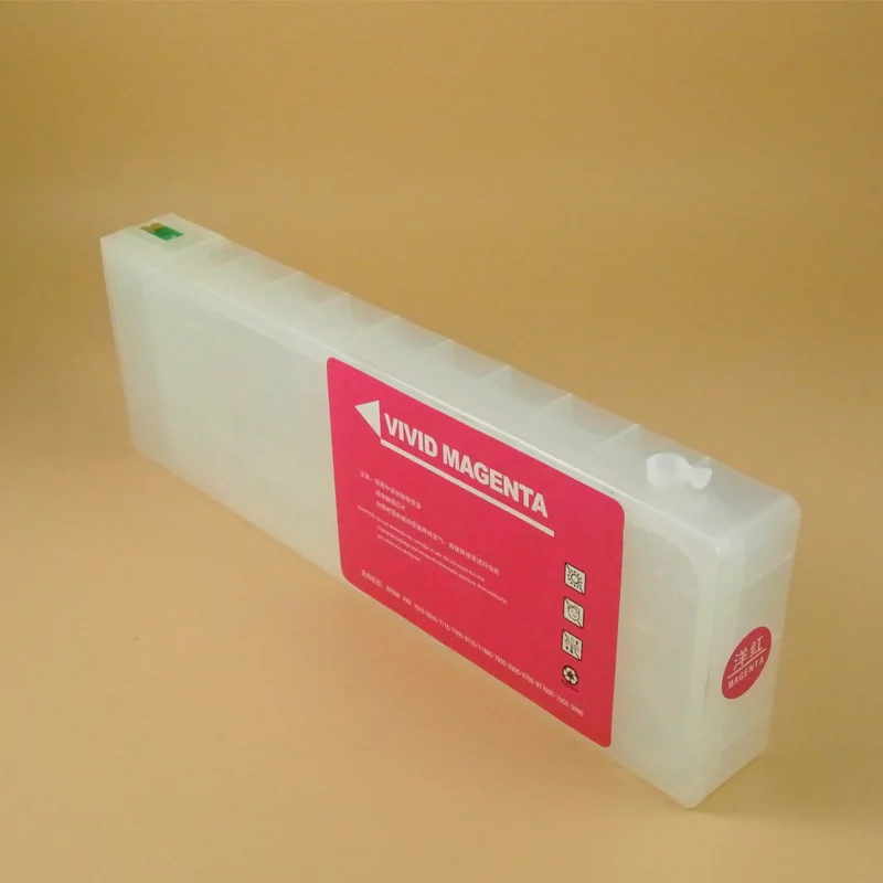 Чернильный картридж для принтера Epson stylus pro 7700 9700 с многоразовым чипом 7710 9710