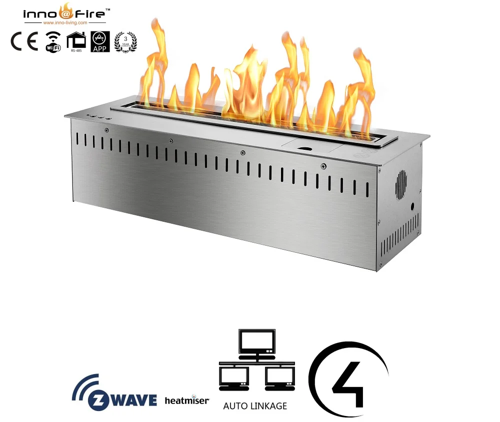 Inno living fire 24 inch ethanol ventless fireplace with remote control | Обустройство дома