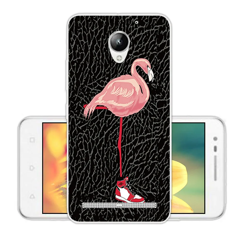 Чехол из ТПУ Для Lenovo Vibe C2 K10A40 зеленая задняя крышка Прозрачный мягкий силиконовый