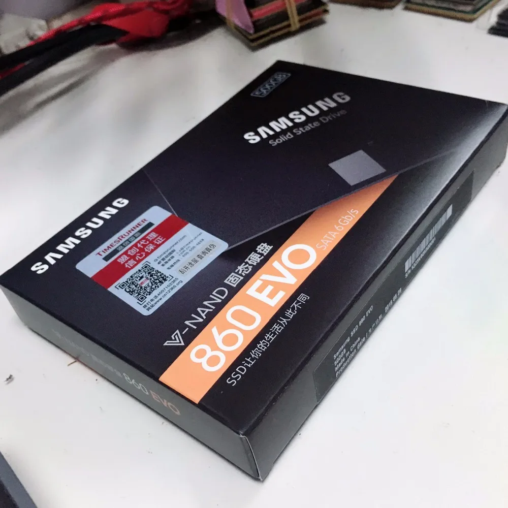 SAMSUNG компьютер ноутбук Настольный Ноутбук сервер 2,5 860 EVO 860EVO 500GB 500G 2,5 SATA3 SSD Внутренний твердотельный Накопитель SSD