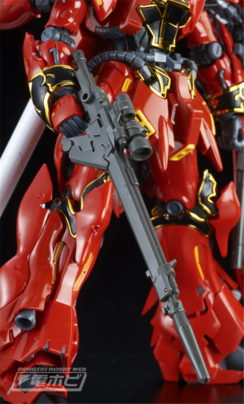 BANDAI RG 1/144 MSN-06S Sinanju Gundam Xin'anzhou Механическая прозрачная версия Ver. KA фигурка детская собранная игрушка