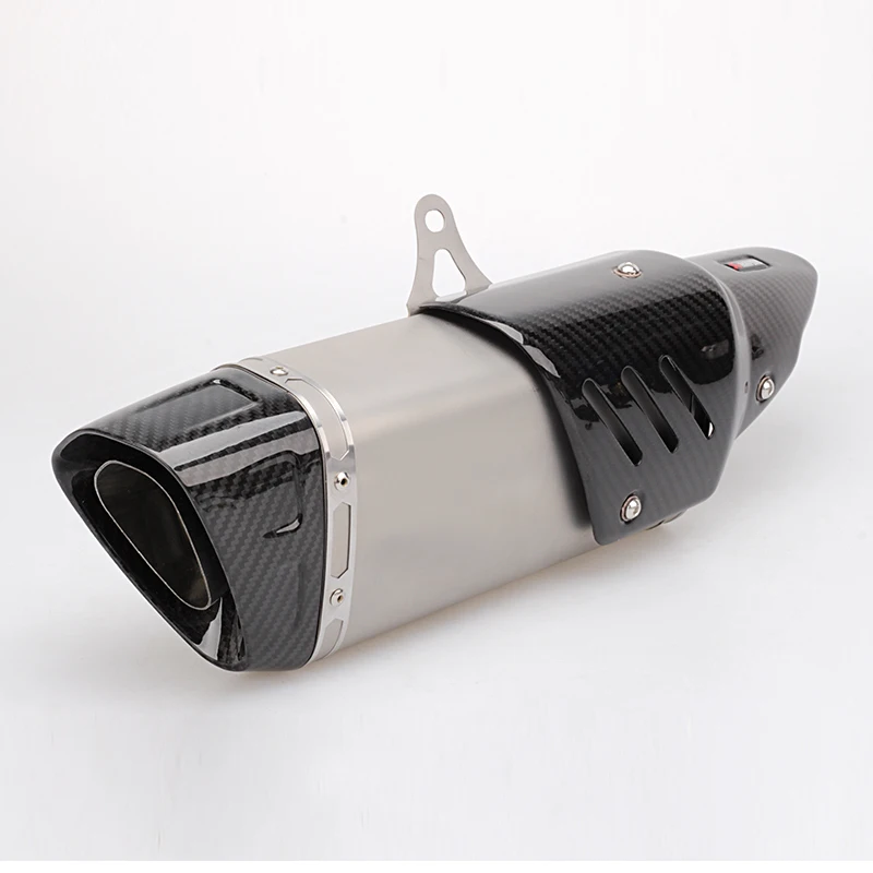 Универсальный мотоциклетный выхлопной трубы и тепла ShieldMoto Pot Escape глушитель для
