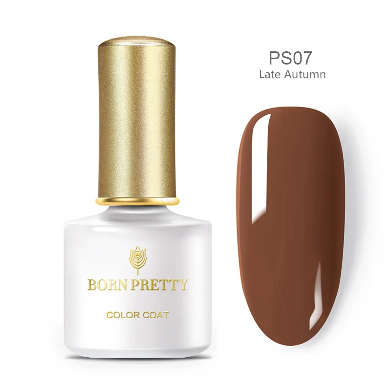 BP-PS07 BORN PRETTY Гель-лак для ногтей 59 цветов замачиваемый Полупостоянный УФ-Гель-лак розовый серый лак 6 мл дизайн ногтей - Цвет: BP-PS07