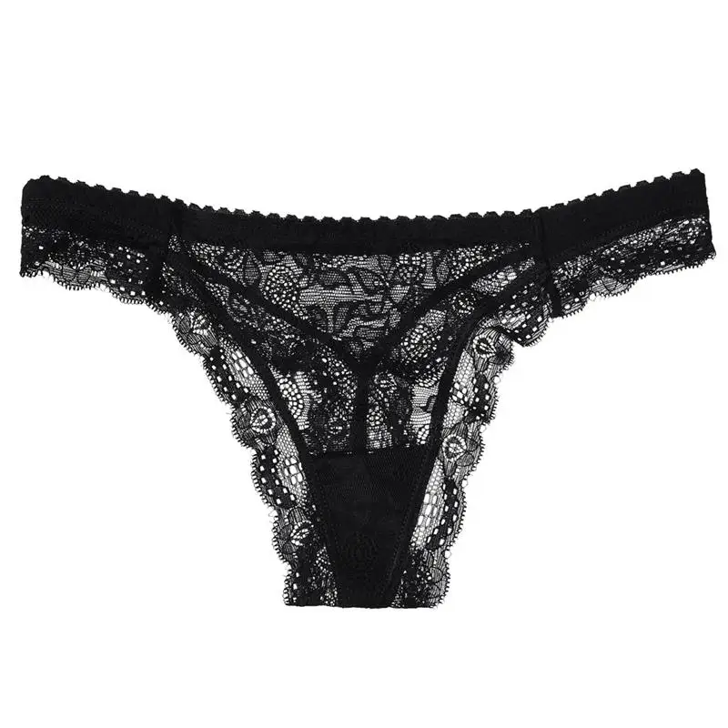 3 шт./лот женские Кружевные Полые трусики Сексуальное вечернее нижнее белье
