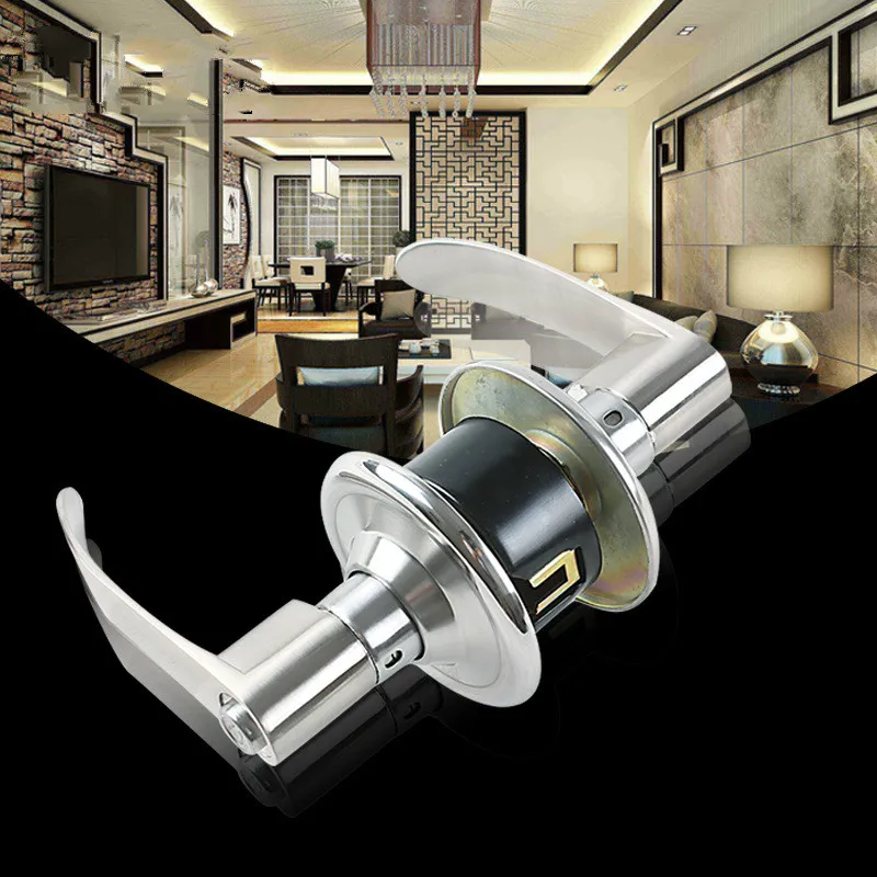 

2019 Promotion Digital Door Lock Fechadura Free Shipping Zinc Alloy Ball Handle Lock Bedroom Door For Home House Living Room