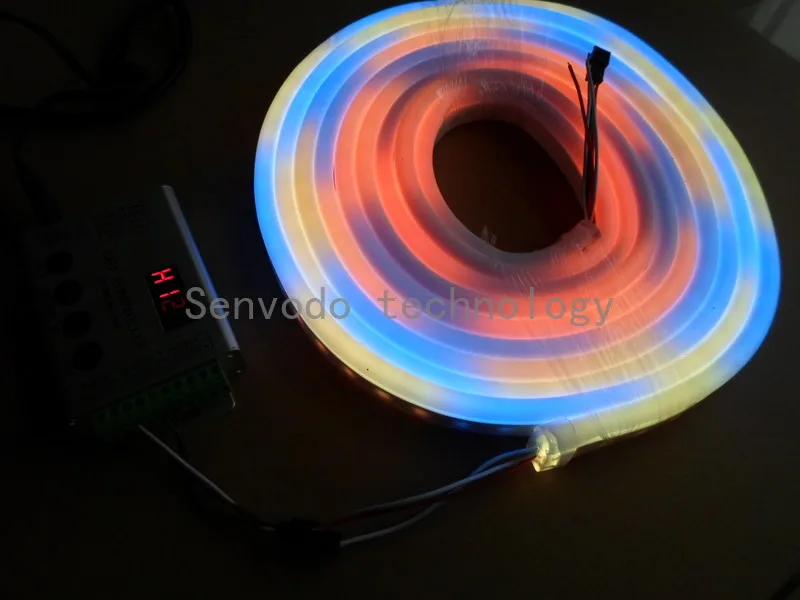 

20mX Addressable SK6812 flex neon RGBW LED pixel light 30LED,60LED,72LED /m, 5m/Roll express free shipping