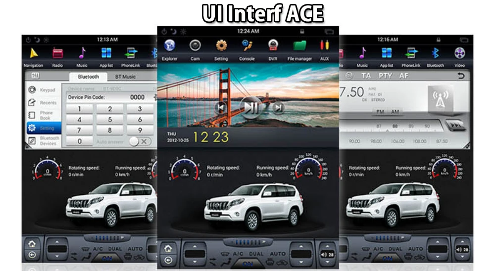 Liandlee автомобиля Android Системы для Volkswagen Golf 7 MK7~ вертикальный Экран Зеркало Ссылка gps Navi навигации мультимедиа