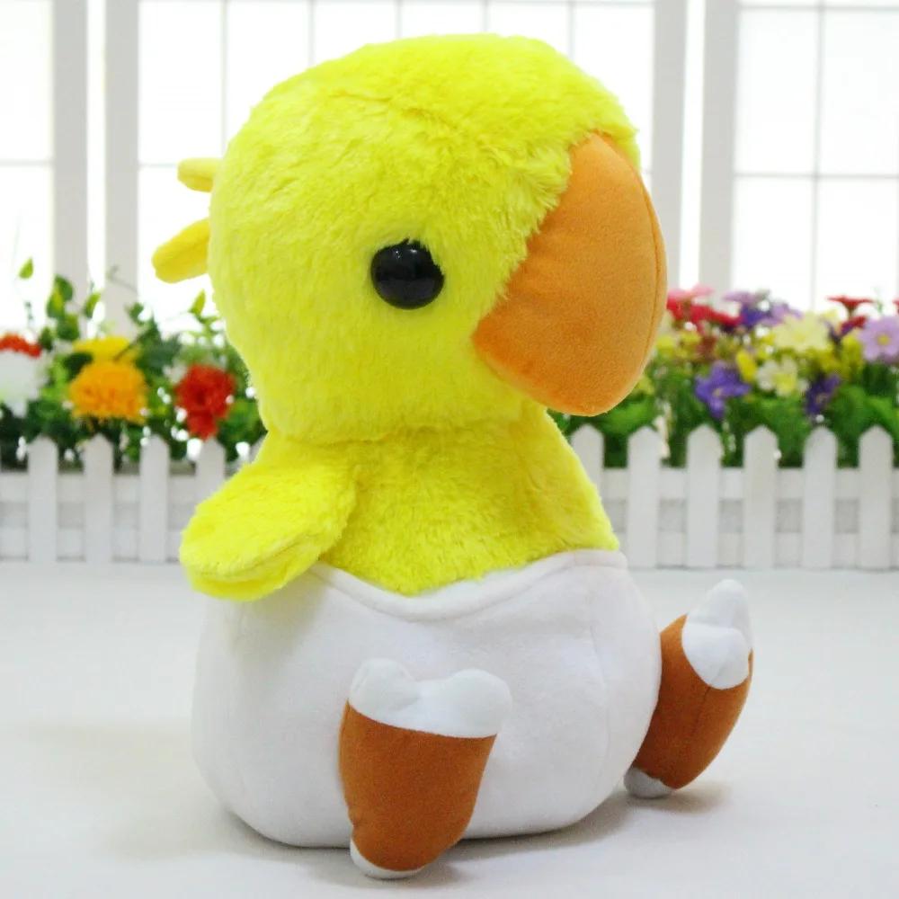 Последняя Фантазия FF14 FF15 Chocobo 38 см Косплей игрушка-талисман Желтая Мягкая и