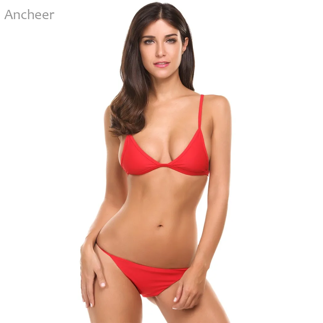 Женский бикини комплект из 2 предметов со средней талией|swimwear brand|swimwear hotswimwear women