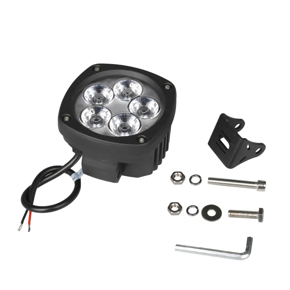 4шт. Автомобильный 50W LED Рабочий светильник 4 дюйма Круглый 12V Спот-луч US CREE чип Внедорожник 4x4 Прожекторы для работы.