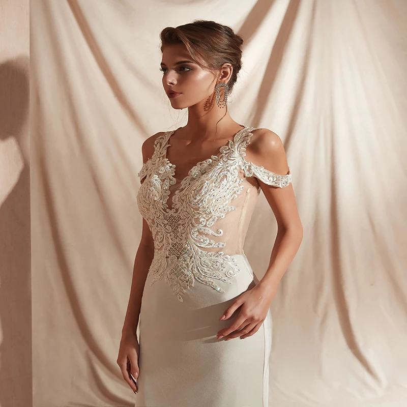 Forevergracedress реальные изображения аппликационные Свадебные платья 2019 сексуальные