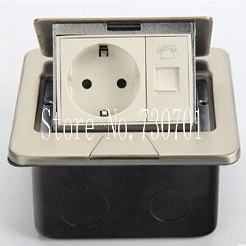 2019 многофункциональная розетка для ЕС с разъемом RJ45/Network/tv/two pin/blank/RJ11/phone