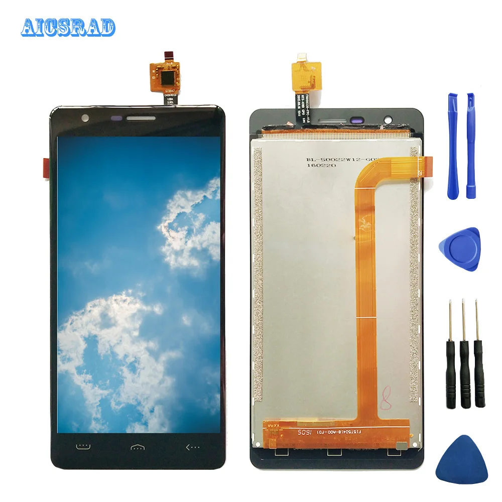Для 5 &quotдюймов HOMTOM ht5 ЖК дисплей + сенсорный экран планшета стекло панель Замена | Экраны для мобильных телефонов -32923443122